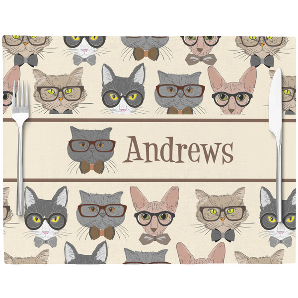 Hipster Cats Placemat with Props