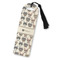 Hipster Cats Plastic Bookmarks - Front