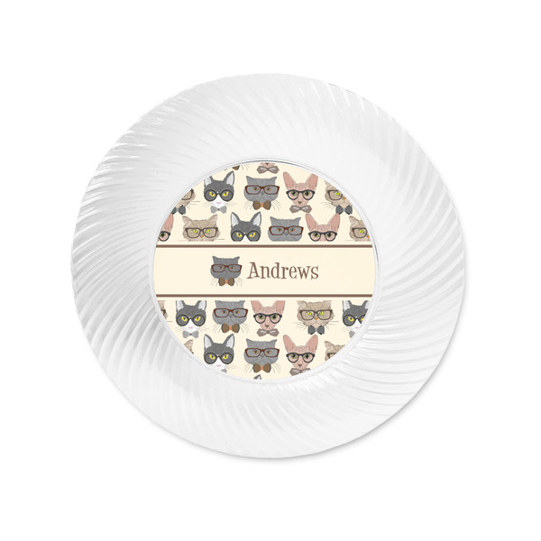 Hipster Cats Plastic Party Appetizer & Dessert Plates - Approval