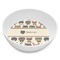 Hipster Cats Melamine Bowl - 8 oz (Personalized)
