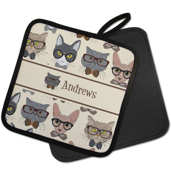 Hipster Cats Pot Holders - PARENT MAIN