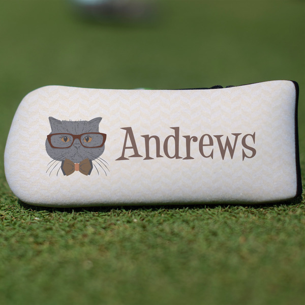 Custom Hipster Cats Blade Putter Cover (Personalized)