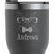 Hipster Cats RTIC Tumbler - Black - Close Up