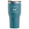 Hipster Cats RTIC Tumbler - Dark Teal - Front