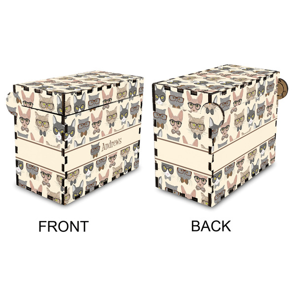 Hipster Cats Recipe Box - Full Color - Approval