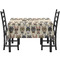 Hipster Cats Rectangular Tablecloths - Side View
