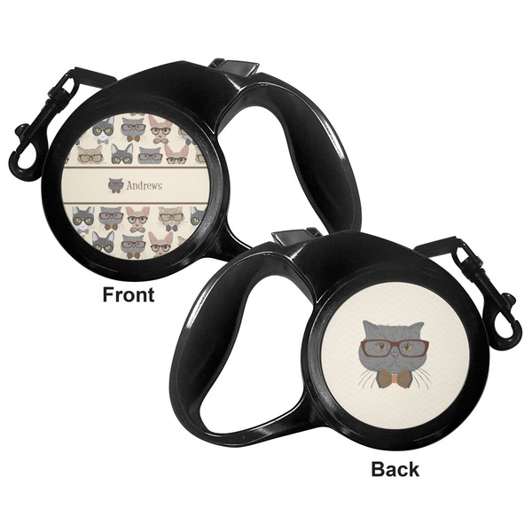 Hipster Cats Retractable Dog Leash - Medium Large - Apvl