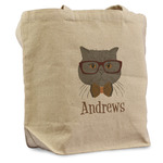 Hipster Cats Reusable Cotton Grocery Bag (Personalized)