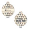 Hipster Cats Round Pet ID Tag - Large - Approval