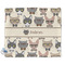 Hipster Cats Security Blankets - Double Sided (Personalized)