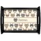 Hipster Cats Serving Tray Black Small - Main