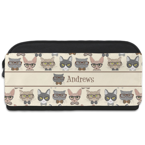 Custom Hipster Cats Shoe Bag (Personalized)