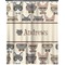 Hipster Cats Extra Long Shower Curtain - 70"x84" (Personalized)