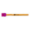 Hipster Cats Silicone Brush-  Purple - FRONT