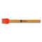 Hipster Cats Silicone Brush-  Red - FRONT