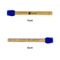 Hipster Cats Silicone Brushes - Blue - APPROVAL