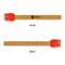 Hipster Cats Silicone Brushes - Red - APPROVAL