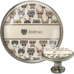 Hipster Cats Cabinet Knobs (Personalized)