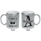 Hipster Cats Silver Mug - Approval
