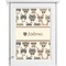 Hipster Cats Single White Cabinet Decal