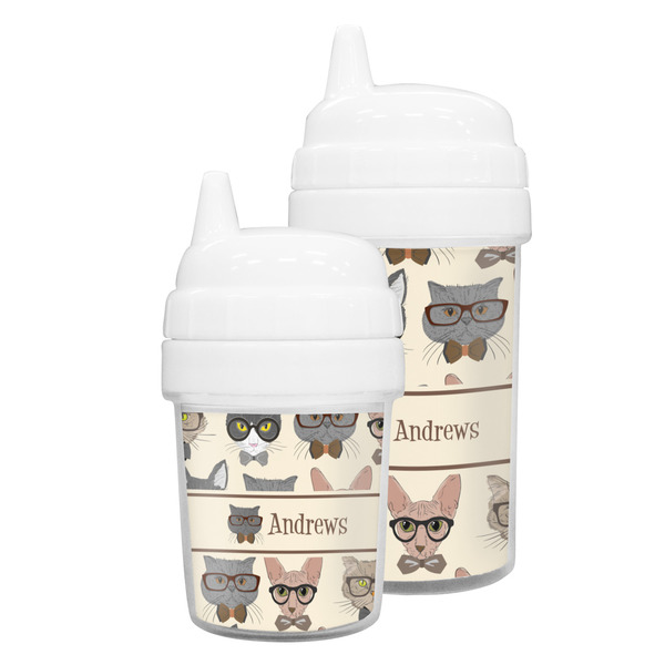Hipster Cats Sippy Cups
