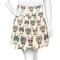 Hipster Cats Skater Skirt
