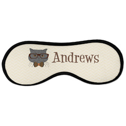 Hipster Cats Sleeping Eye Masks - Large (Personalized)