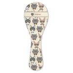 Hipster Cats Ceramic Spoon Rest (Personalized)