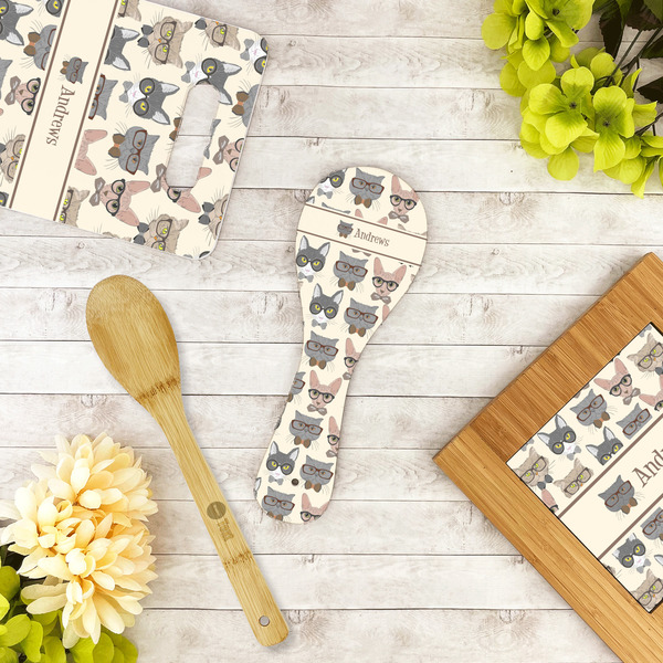 Hipster Cats Spoon Rest Trivet - LIFESTYLE