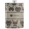 Hipster Cats Stainless Steel Flask (Personalized)