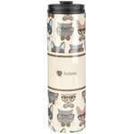 Hipster Cats Stainless Steel Skinny Tumbler - 20 oz (Personalized)
