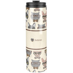 Hipster Cats Stainless Steel Skinny Tumbler - 20 oz (Personalized)