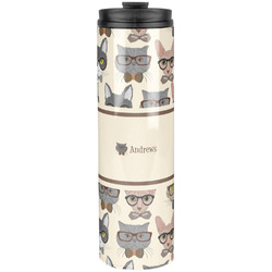Hipster Cats Stainless Steel Skinny Tumbler - 20 oz (Personalized)