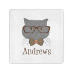 Hipster Cats Standard Cocktail Napkins (Personalized)