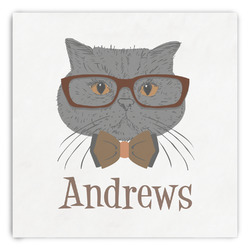 Hipster Cats Paper Dinner Napkins (Personalized)