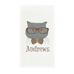 Hipster Cats Guest Towels - Full Color - Standard (Personalized)
