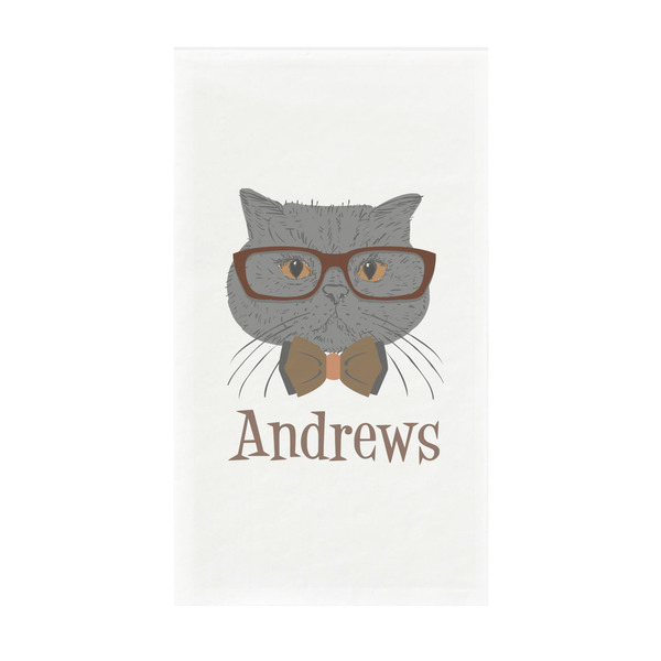 Custom Hipster Cats Guest Towels - Full Color - Standard (Personalized)