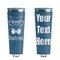 Hipster Cats Steel Blue RTIC Everyday Tumbler - 28 oz. - Front and Back
