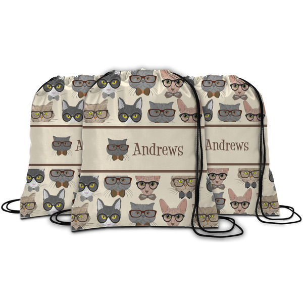 Hipster Cats String Backpack - MAIN