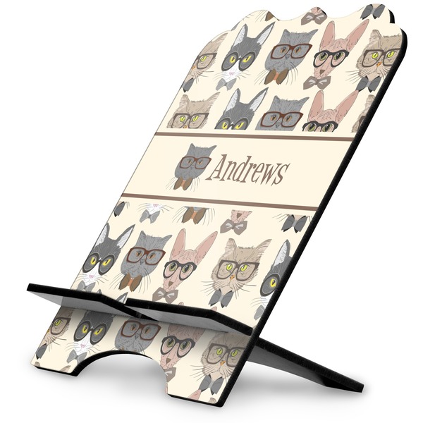 Custom Hipster Cats Stylized Tablet Stand (Personalized)