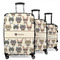 Hipster Cats Suitcase Set 1 - MAIN