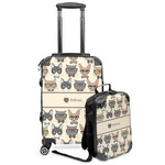 Hipster Cats Kids 2-Piece Luggage Set - Suitcase & Backpack (Personalized)