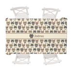 Hipster Cats Tablecloth - 58"x102" (Personalized)