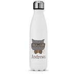 Hipster Cats Water Bottle - 17 oz. - Stainless Steel - Full Color Printing (Personalized)