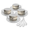 Hipster Cats Tea Cup - Set of 4