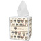 Hipster Cats Tissue Box Cover (Personalized)