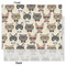 Hipster Cats Tissue Paper - Heavyweight - Large - Front & Back