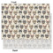 Hipster Cats Tissue Paper - Lightweight - Large - Front & Back