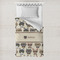 Hipster Cats Toddler Duvet Cover w/ Name or Text