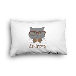 Hipster Cats Pillow Case - Graphic (Personalized)
